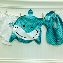 Finn the Shark™ Newborn Gift Set [Ocean Blue]