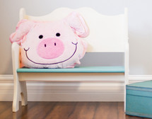 Giggle the Happy Pig Pillow